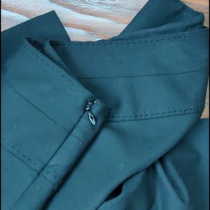 Business First Black Ruched SKirt